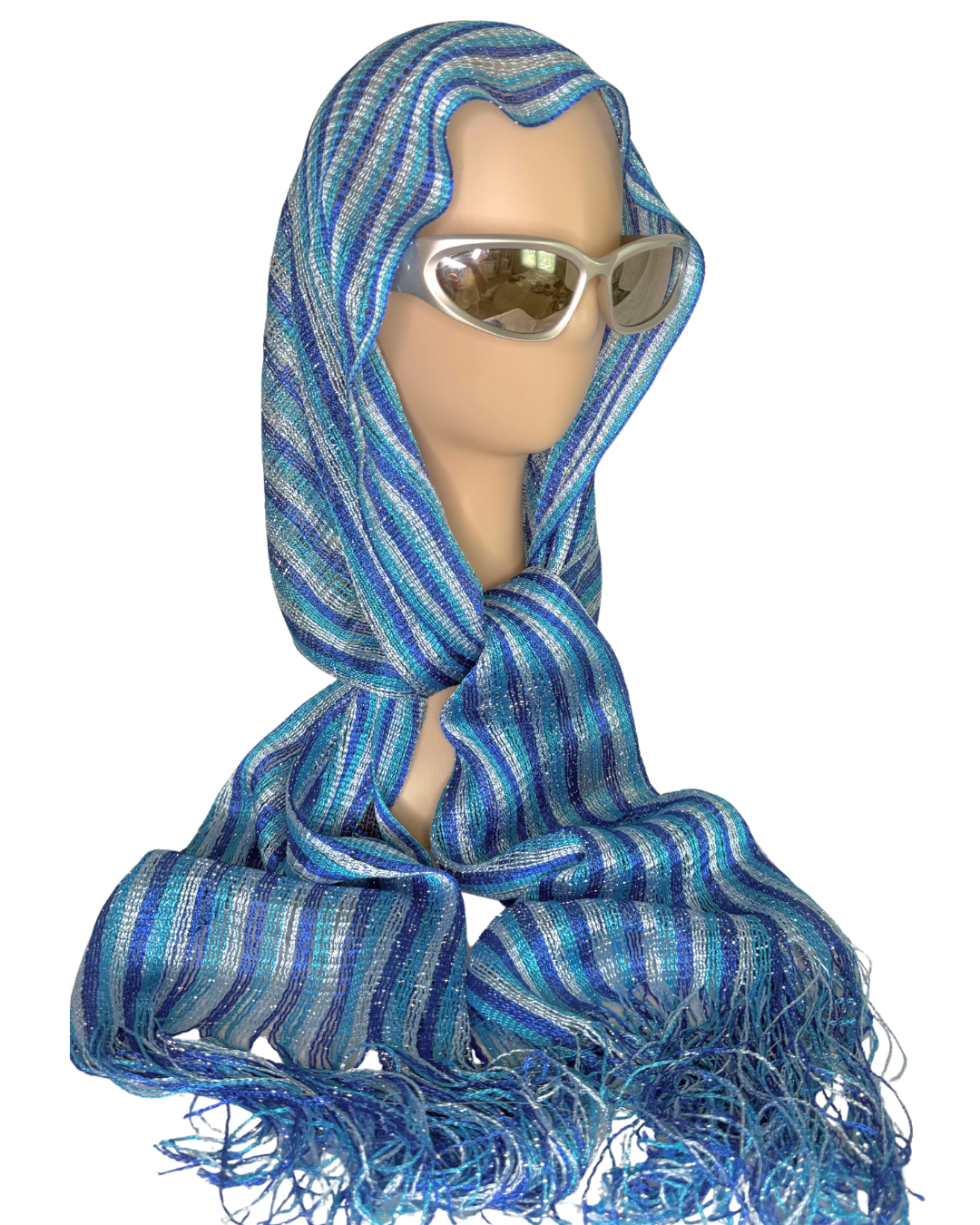 Blue Candy Stripe