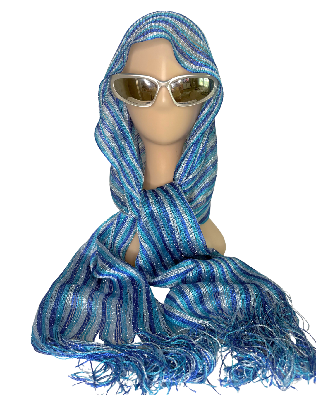 Blue Candy Stripe