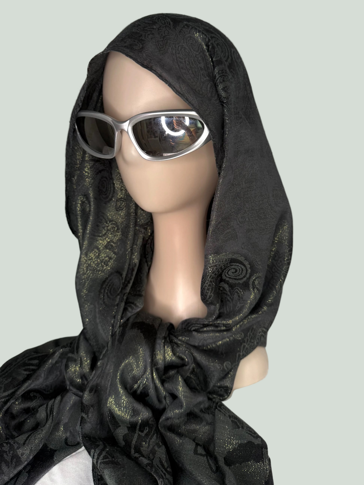 Mystic Shadow Pashmina 🖤🪩